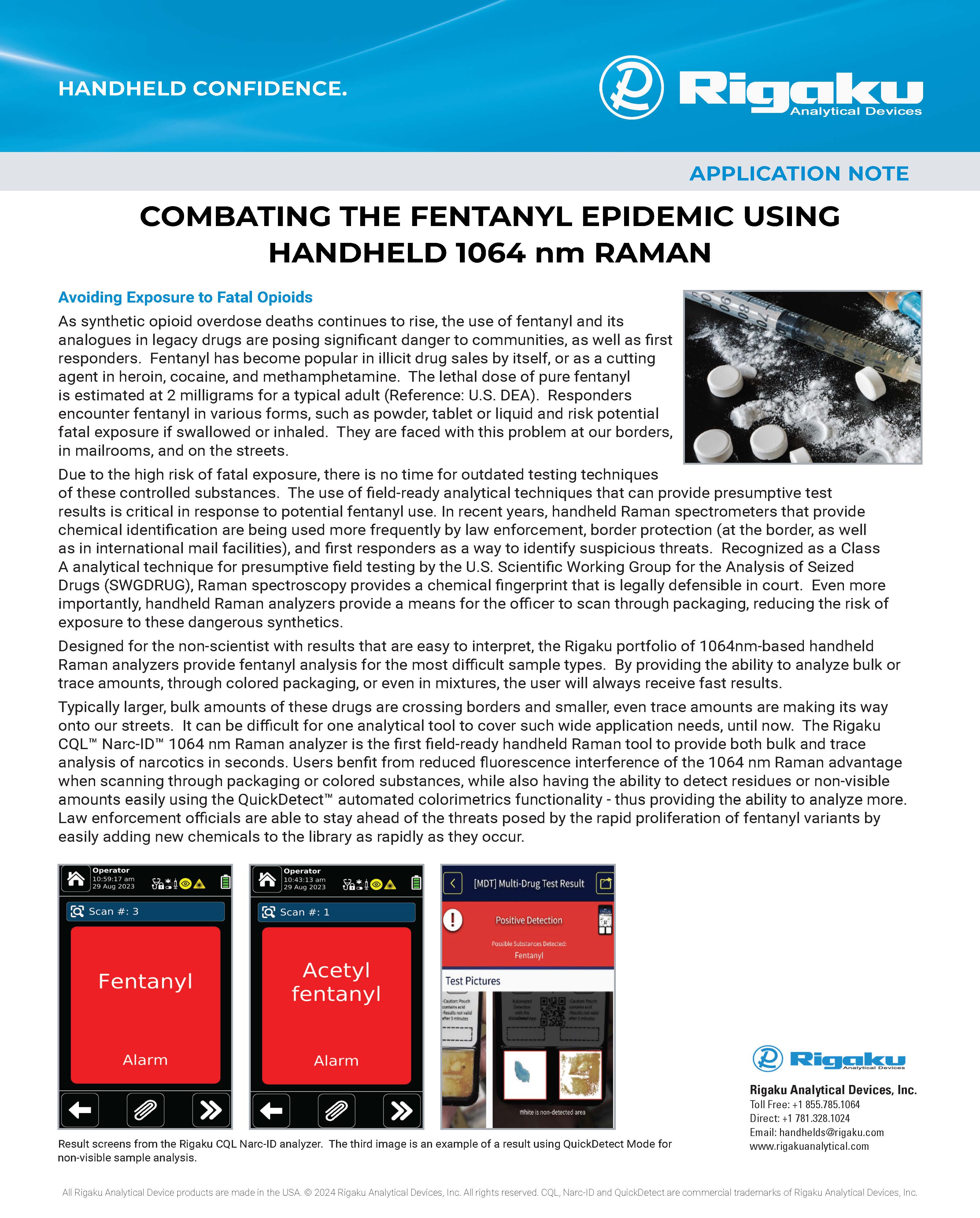 App Note - Fentanyl Analysis 2024Feb22