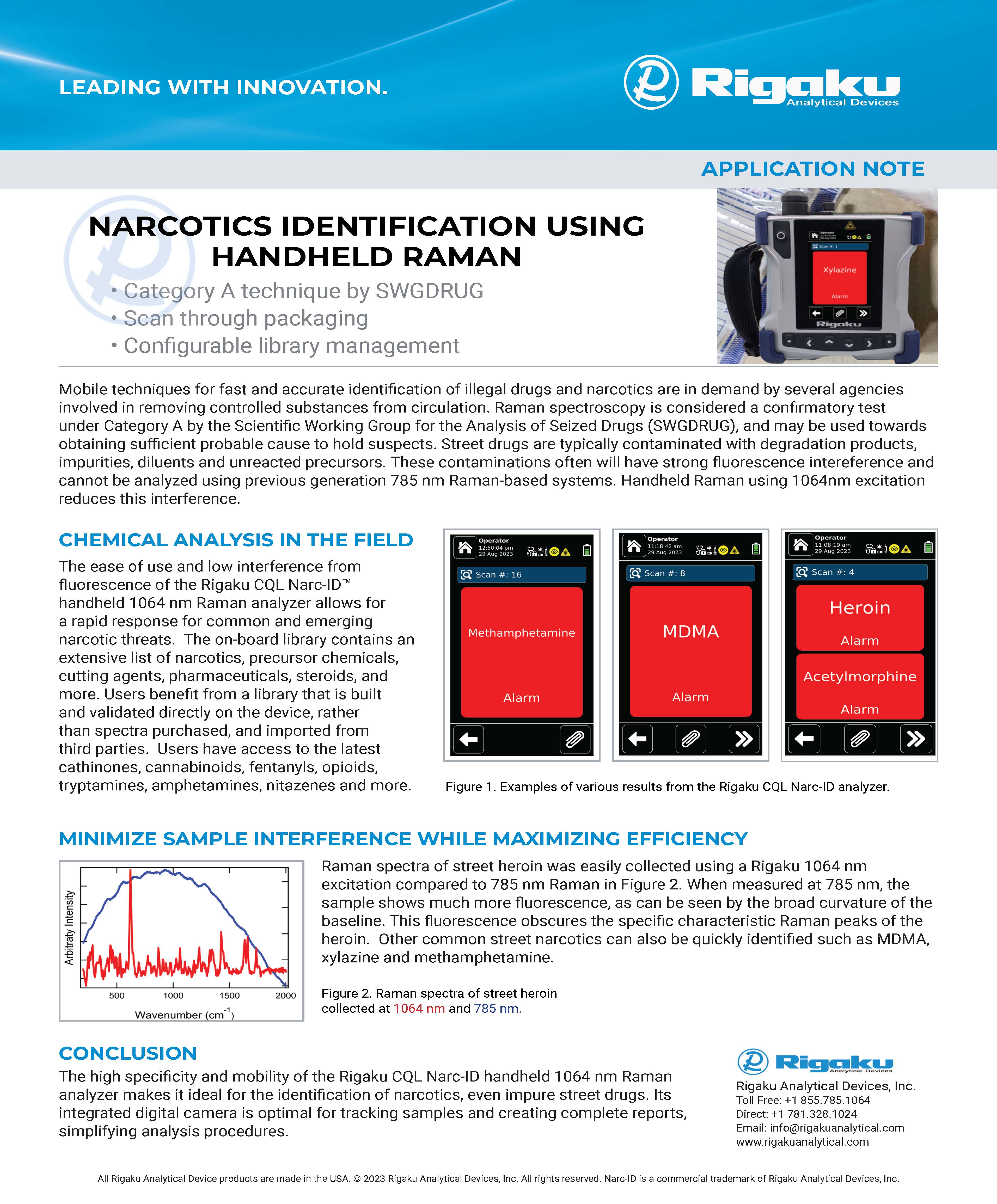 Narcotics ID App Note 2023Nov02